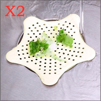 2pc Anti Clogging Silica sink filter