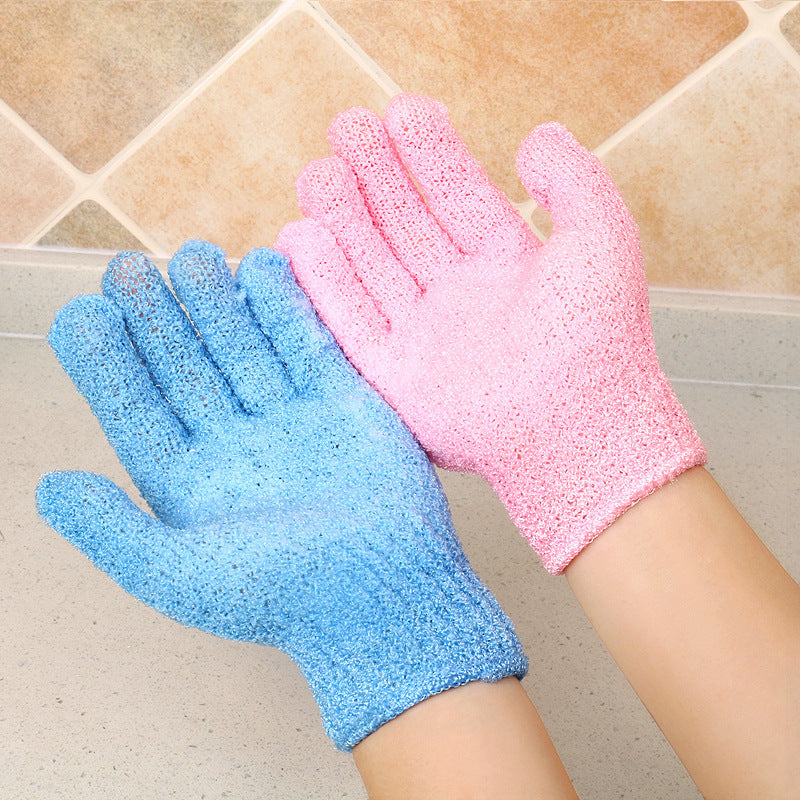 6pair Bath exfoliating gloves