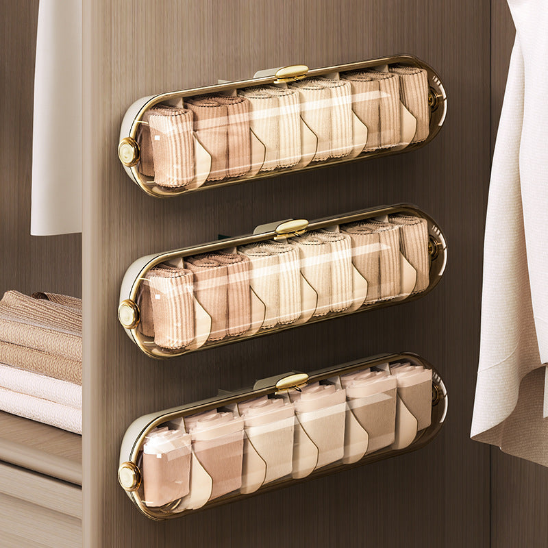 Wall-mounted Underwear Storage Box