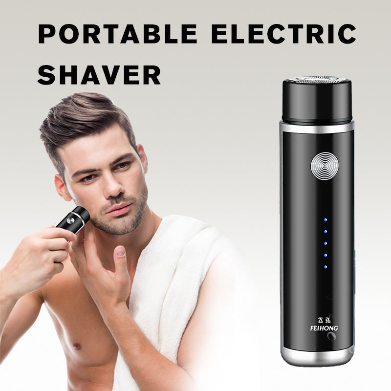 2pc Mini Electric Rechargeable Shaver