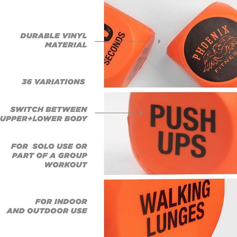 2pc Fitness Exercise Dice