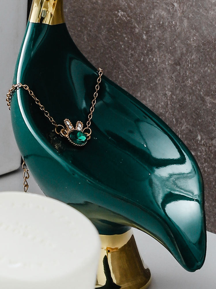Swan Ceramic Soap Dish
