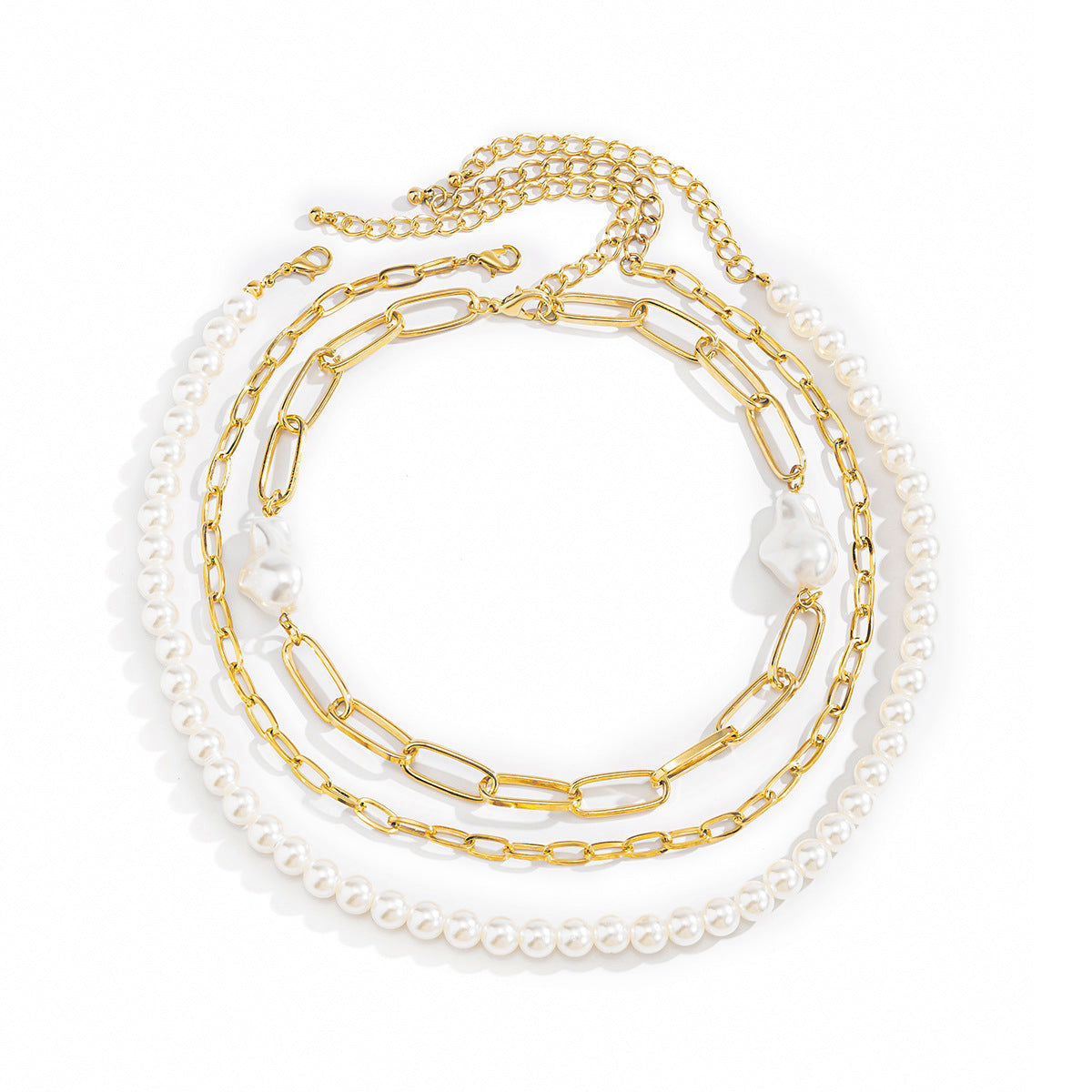 Baroque Vintage Pearl Necklace