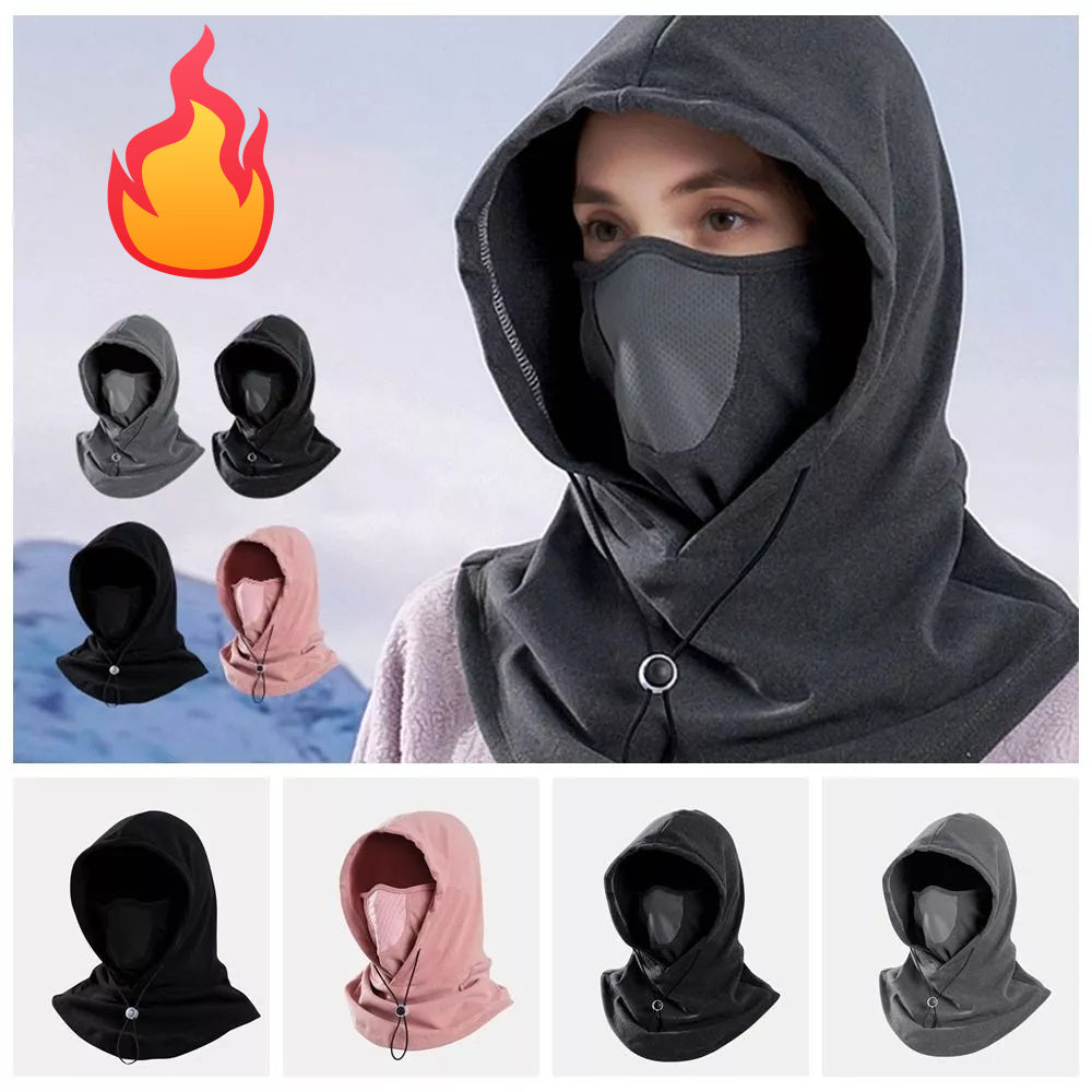 Winter Thermal Face & Neck Hood Hat