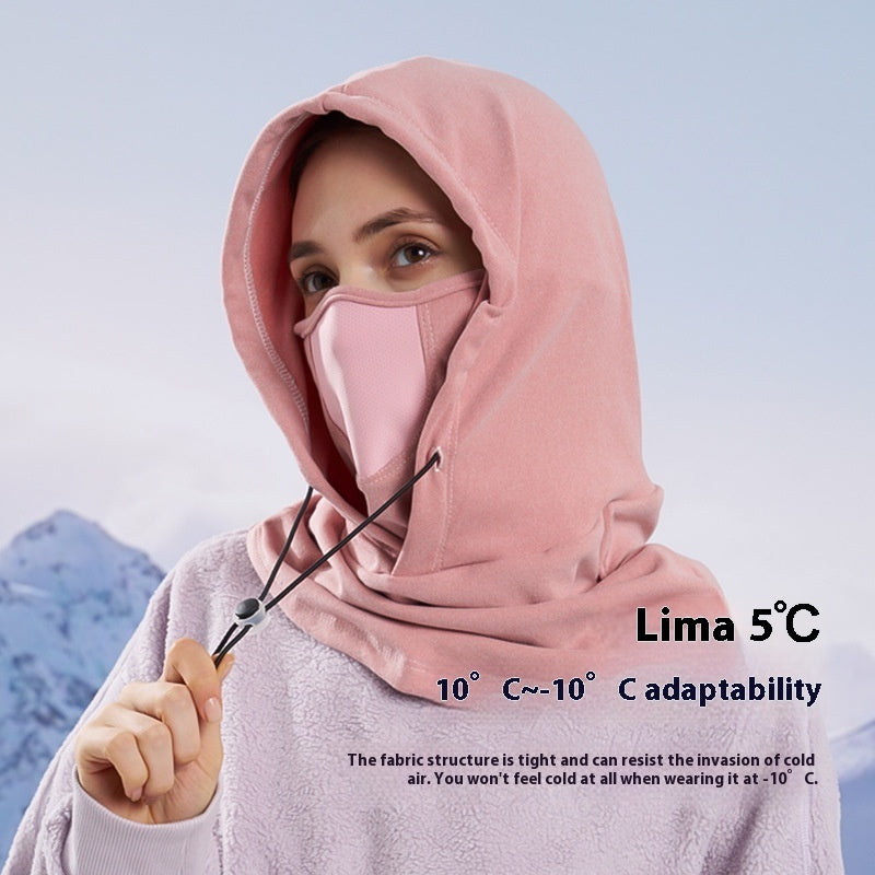 Winter Thermal Face & Neck Hood Hat