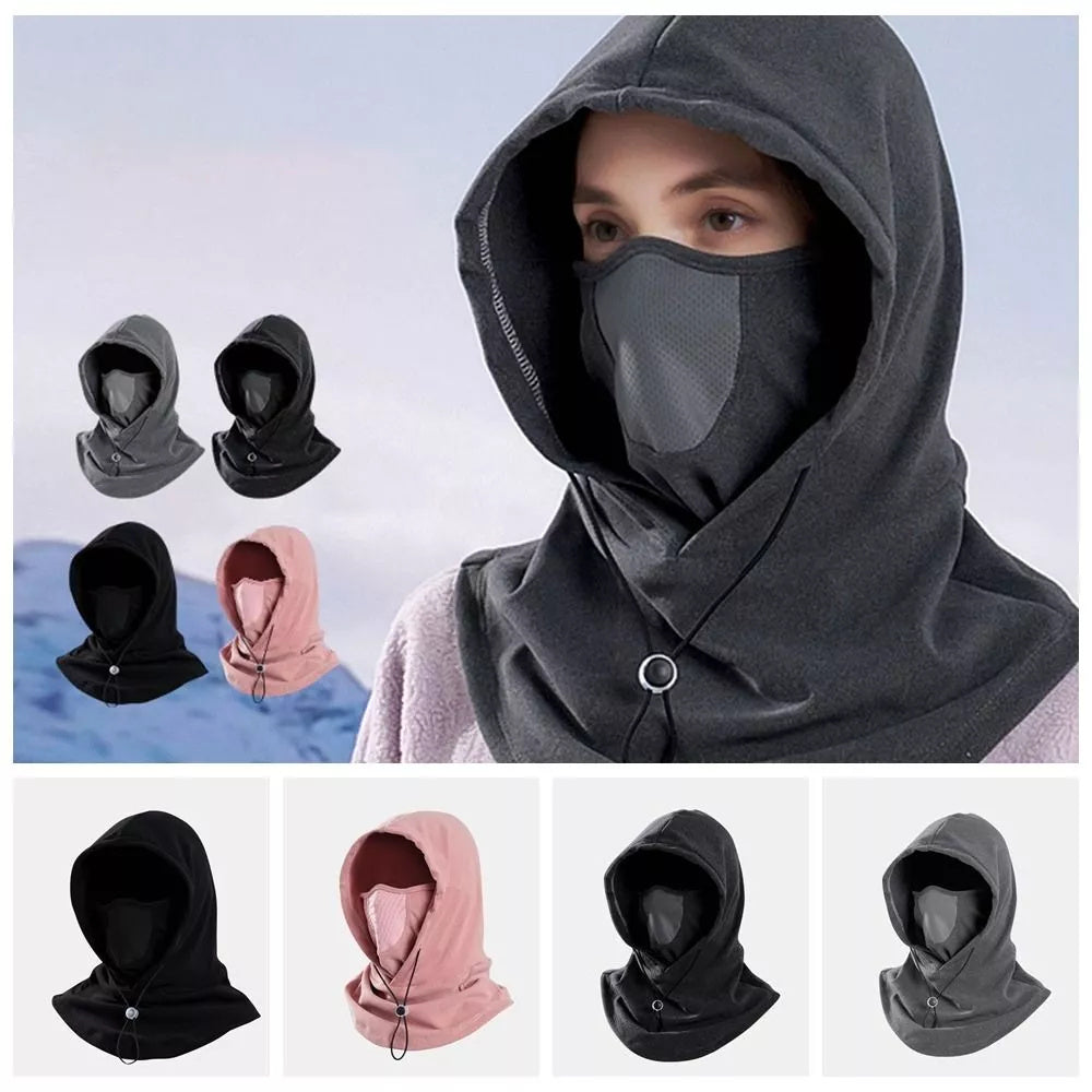 Winter Thermal Face & Neck Hood Hat