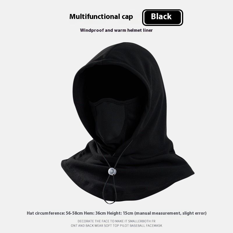 Winter Thermal Face & Neck Hood Hat