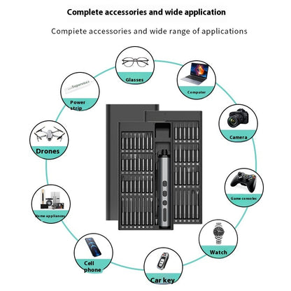 68piece Electric Screwdriver Set