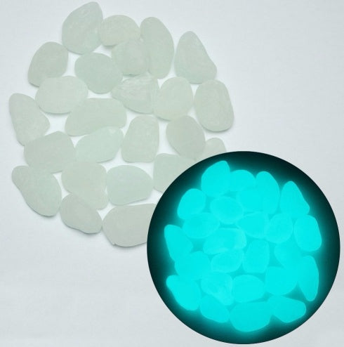 Decorative Glow In the Dark Rock Pebbles