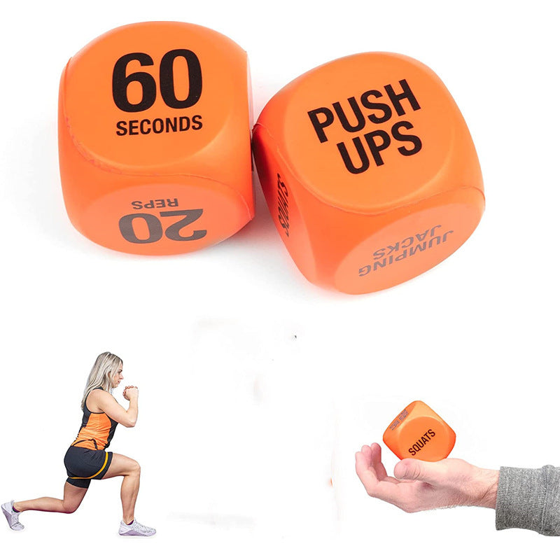 2pc Fitness Exercise Dice