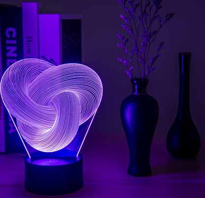 LED Twist Illusion Night Light