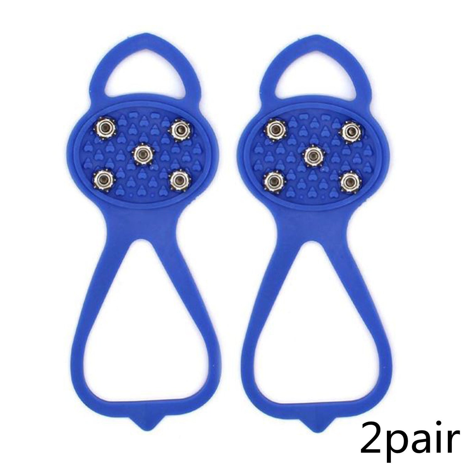 2pair Non-Slip Snow Studs Boot Grip Spikes