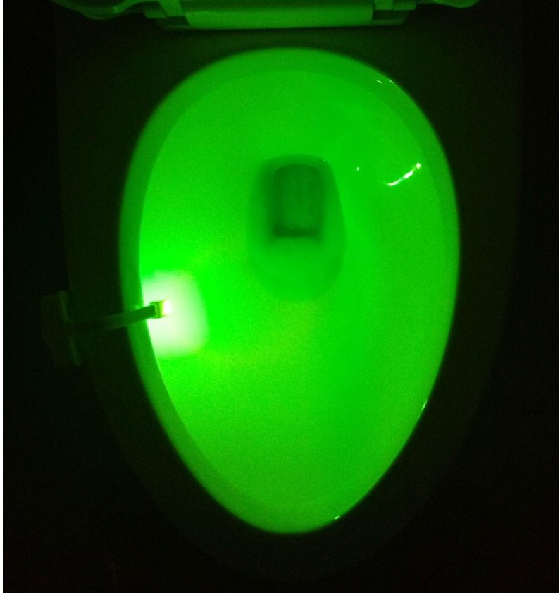 LED toilet night light