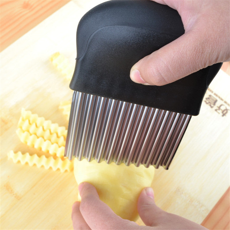 Household curly potato cutter