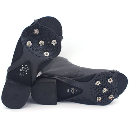 2pair Non-Slip Snow Studs Boot Grip Spikes