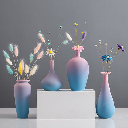 Ombre Ceramic Vase