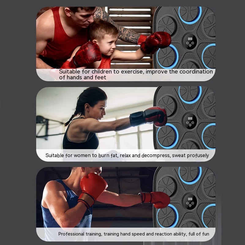 Music Boxing Target Training - Wall mounted Fitness Equipment