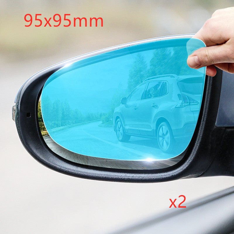 2pc Rain proof film for automobile rearview mirrors