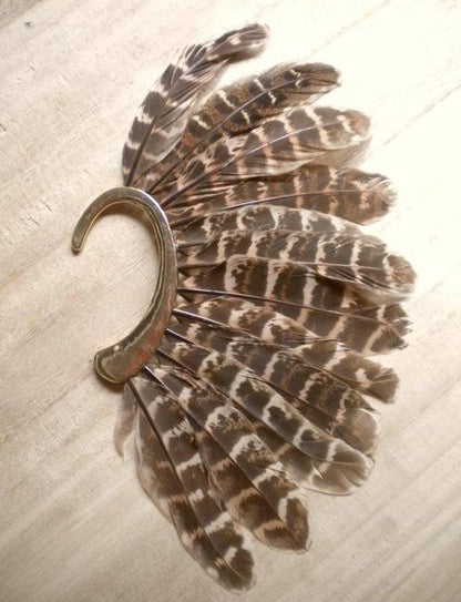 Feather Fashion Ear Clip Accessory