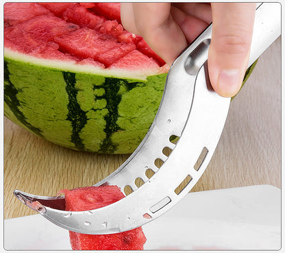 Stainless Steel Watermelon Cutter &amp; Slicer