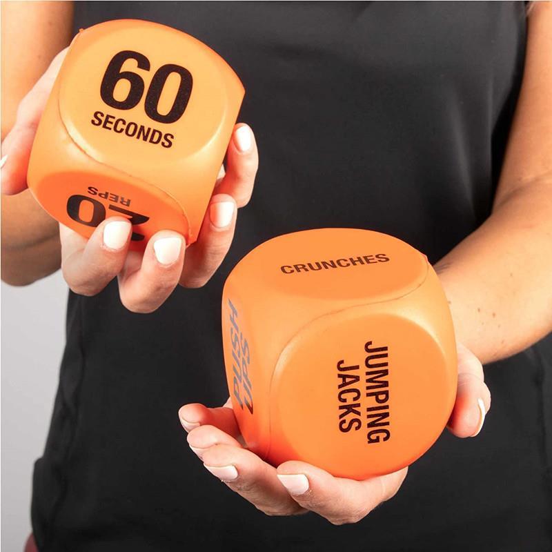 2pc Fitness Exercise Dice