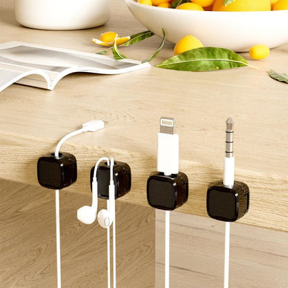 6piece Magnetic Cable Organizing Clips