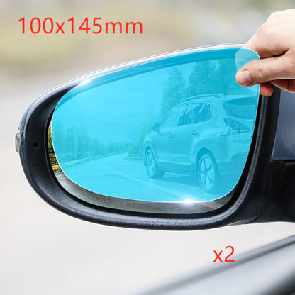 2pc Rain proof film for automobile rearview mirrors