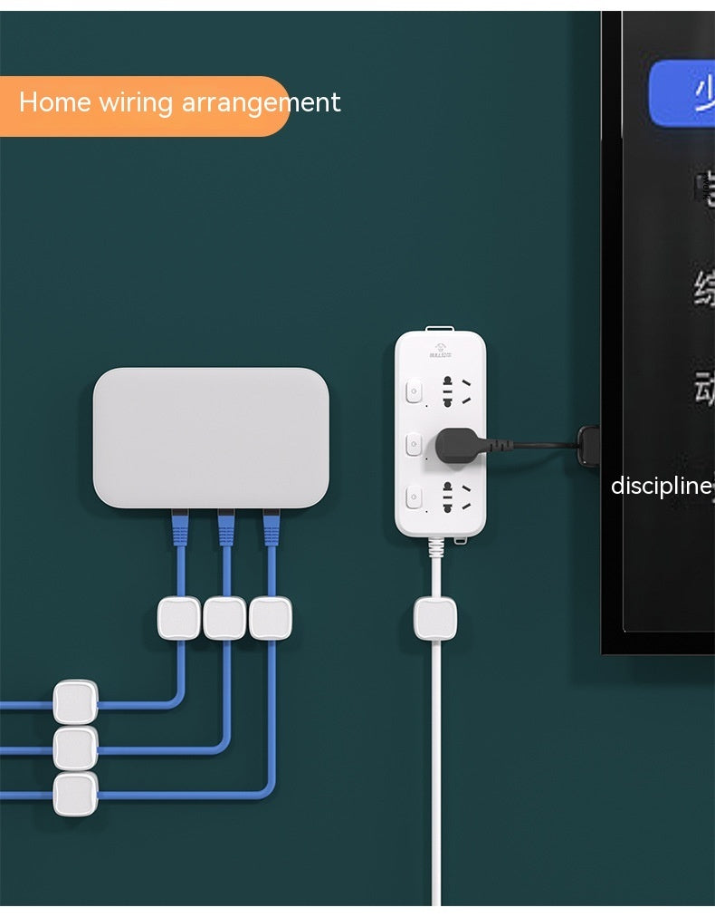 6piece Magnetic Cable Organizing Clips