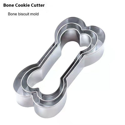 3pc Stainless Steel Cookie Cutter Set