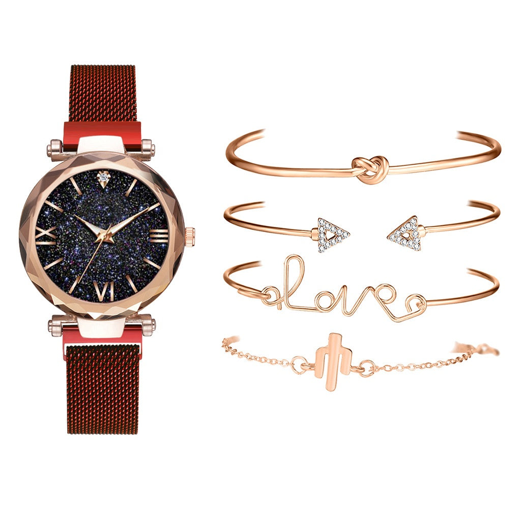 Bracelet Watch Set