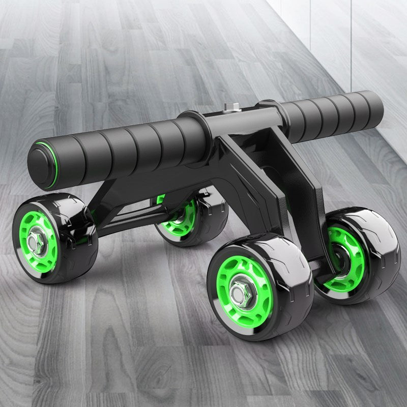 Abdominal roller with wheels