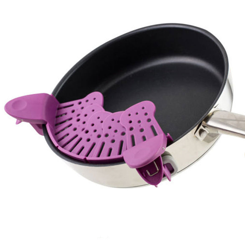 Silicone Clip-on Strainer