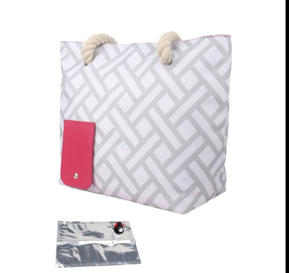 Wine Dispensing Outdoor Tote Bag