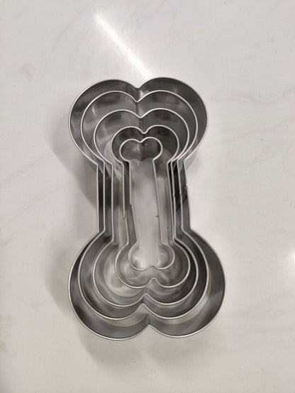 3pc Stainless Steel Cookie Cutter Set