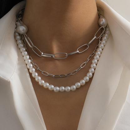 Baroque Vintage Pearl Necklace