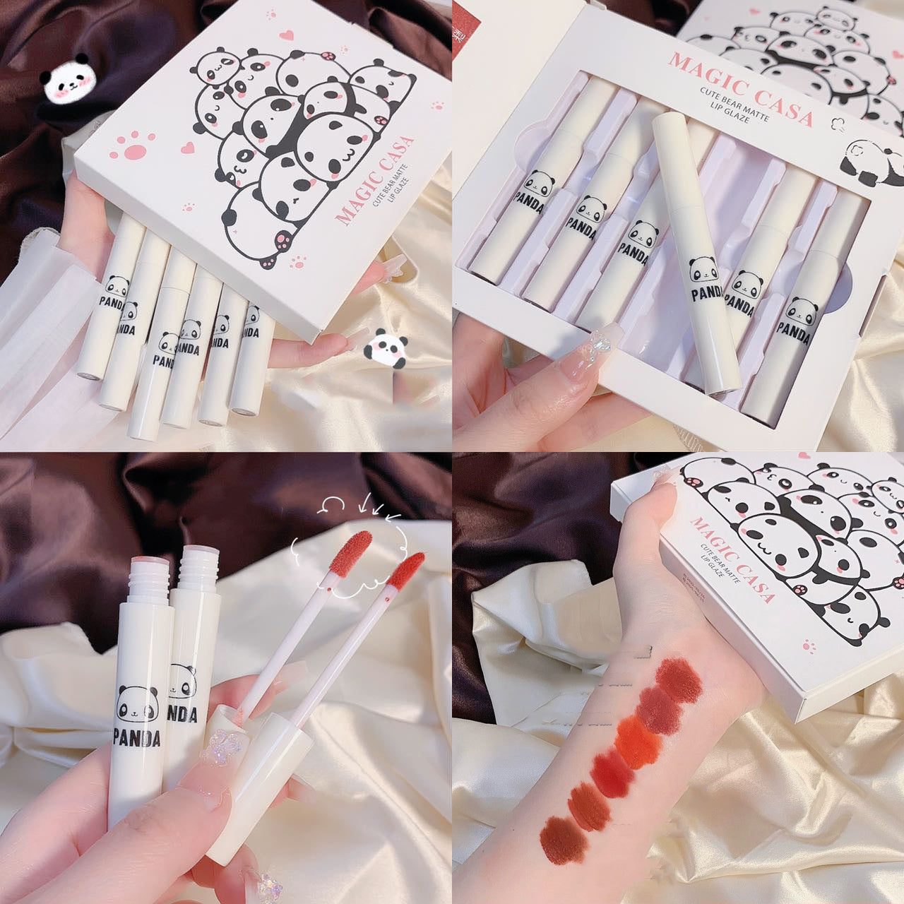 6pc Matte Lip Set