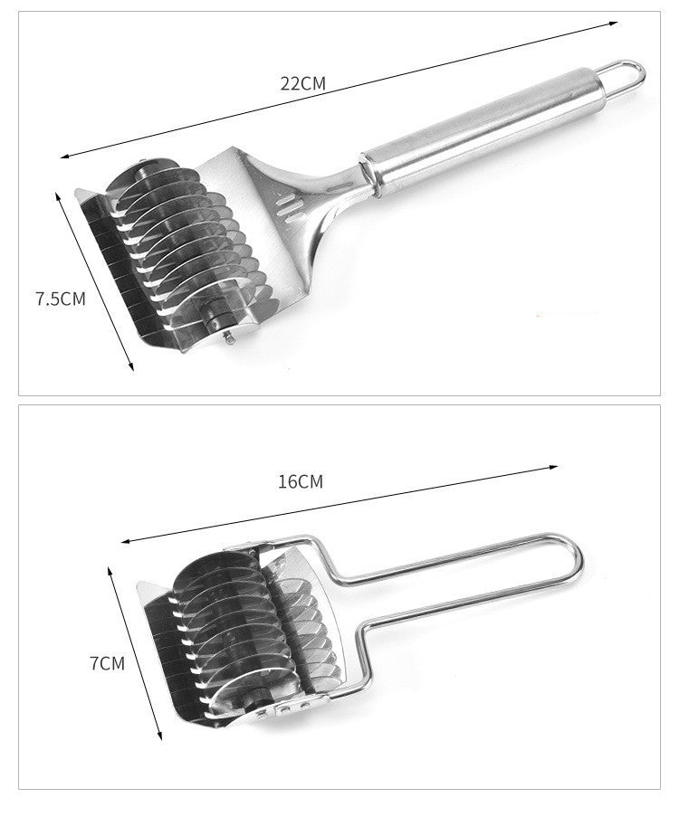 Stainless steel noodle cutter