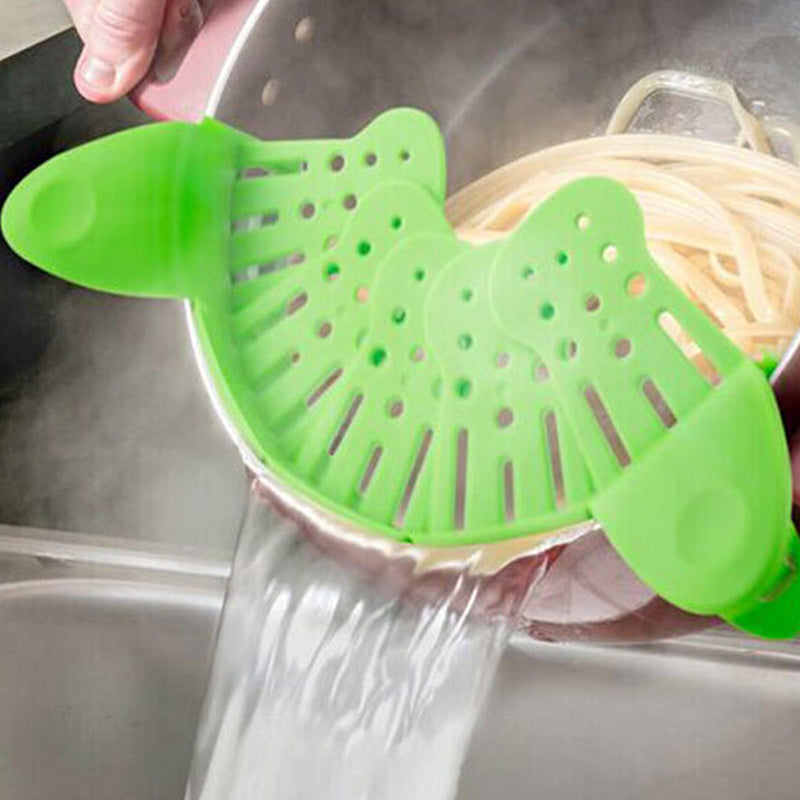 Silicone Clip-on Strainer