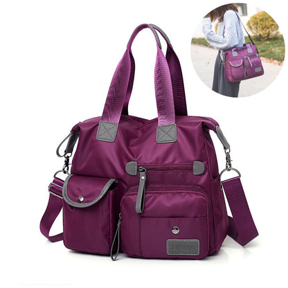 Large Capacity Multi-pocket Shoulder Bag