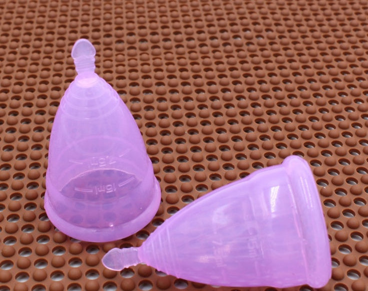 2pc Women Menstrual Cup Set