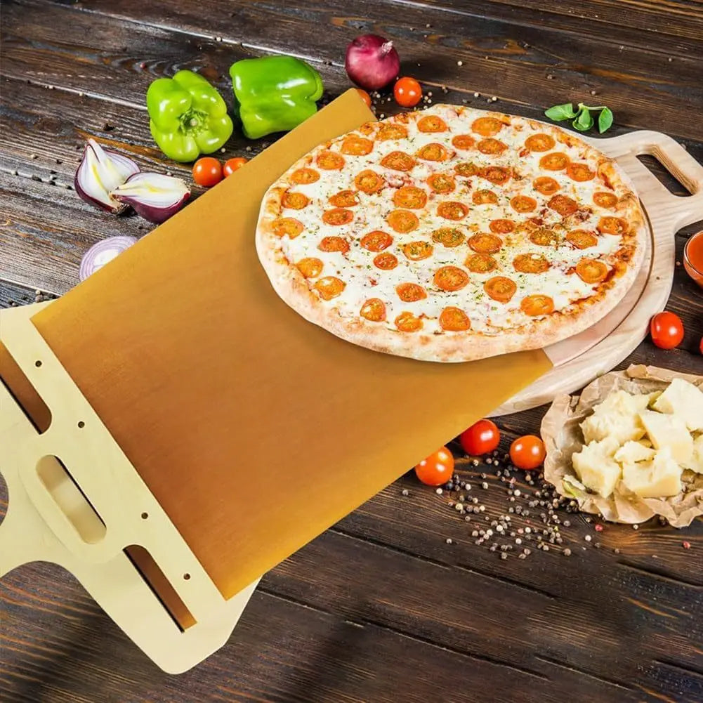 Sliding Pizza Shovel Non Stick Transfer Board