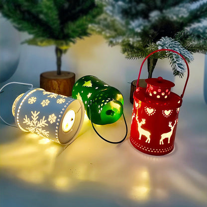 3pc Christmas LED Lantern Set