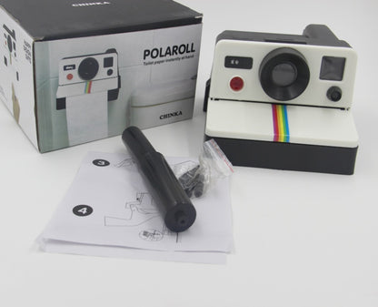 Retro Polaroid Paper Towel Holder