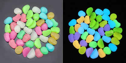 Decorative Glow In the Dark Rock Pebbles