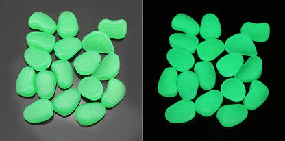 Decorative Glow In the Dark Rock Pebbles