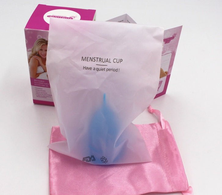 2pc Women Menstrual Cup Set