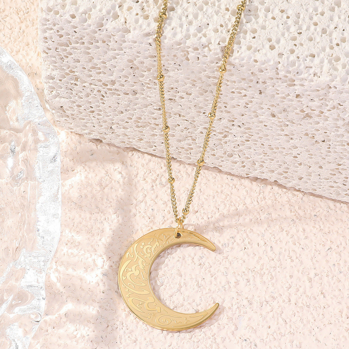 Fashion Half Moon Necklace