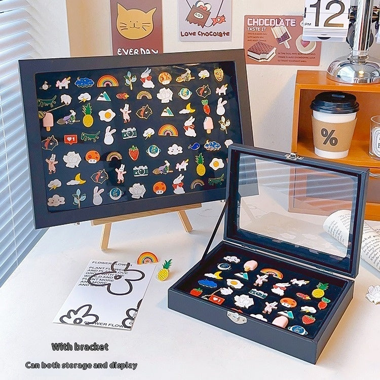 Pin Badge Storage Display Box