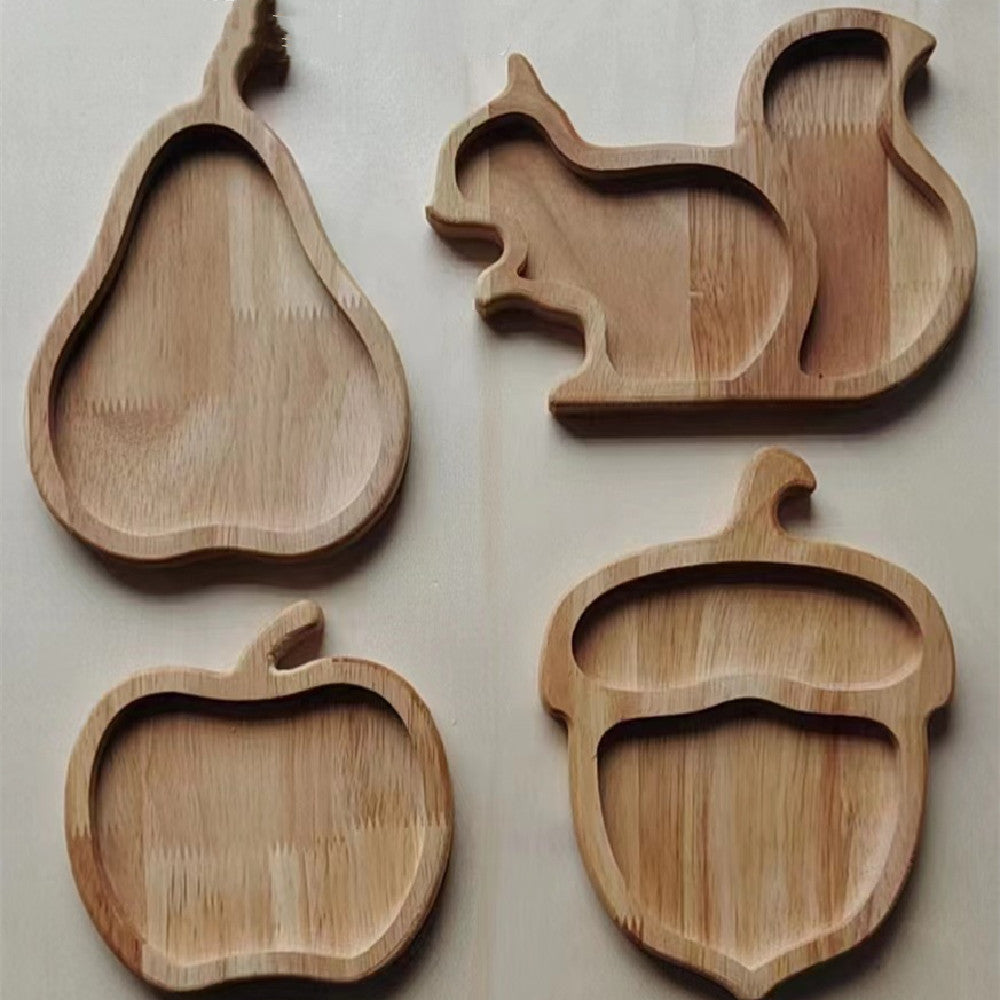 Wooden Mini Snack Tray