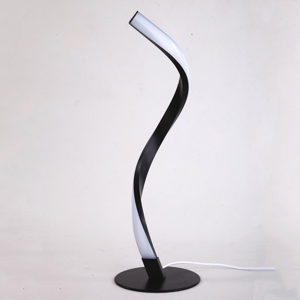 Spiral Table/Bedside Lamp